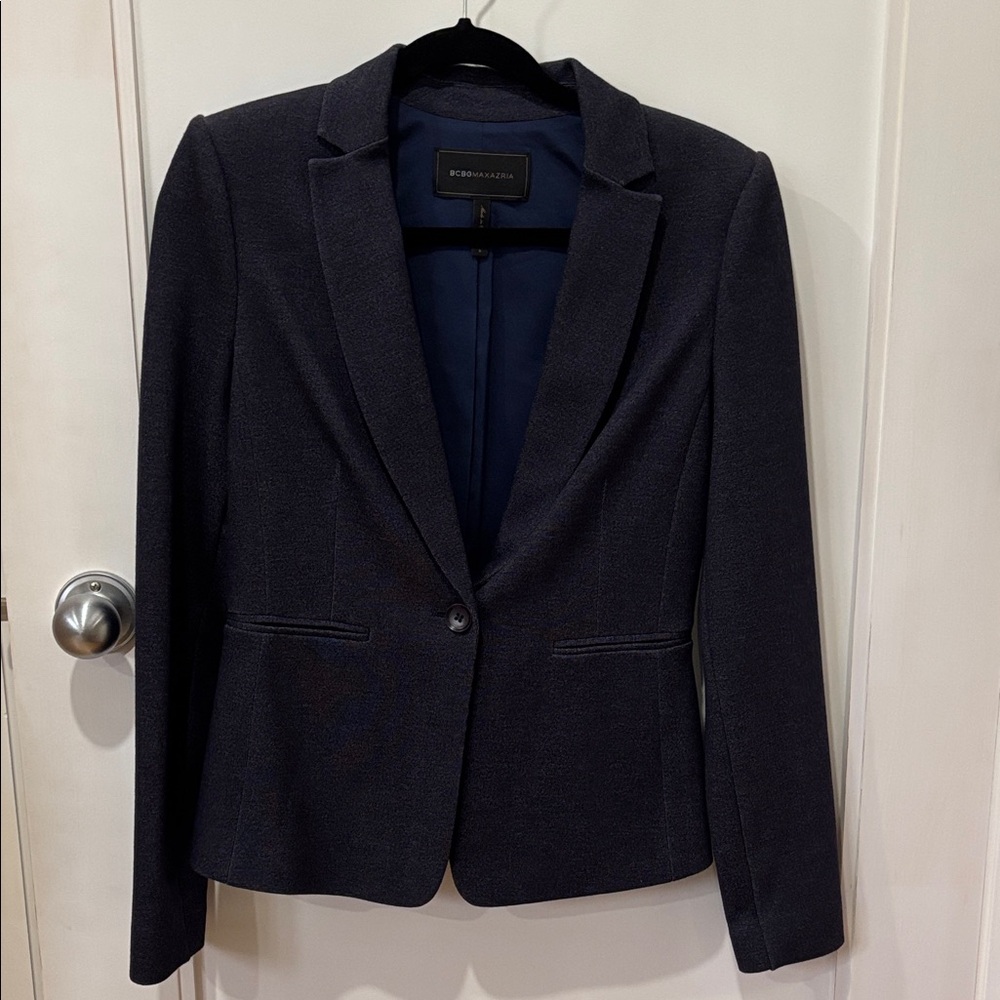 BCBGMaxAzria Navy Blazer